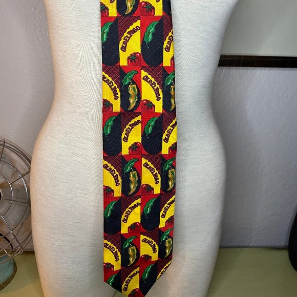 Vintage Ole El Paso 1996 Men * Old El Paso Polyester Tie